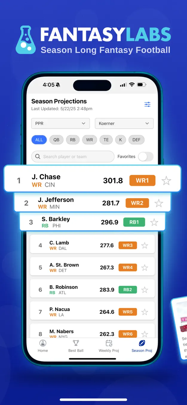 FantasyLabs preview