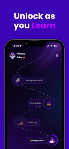 FunFi: Learn Finance iPhone screenshot