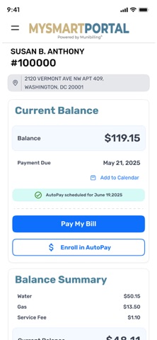MySmartPortal screenshot