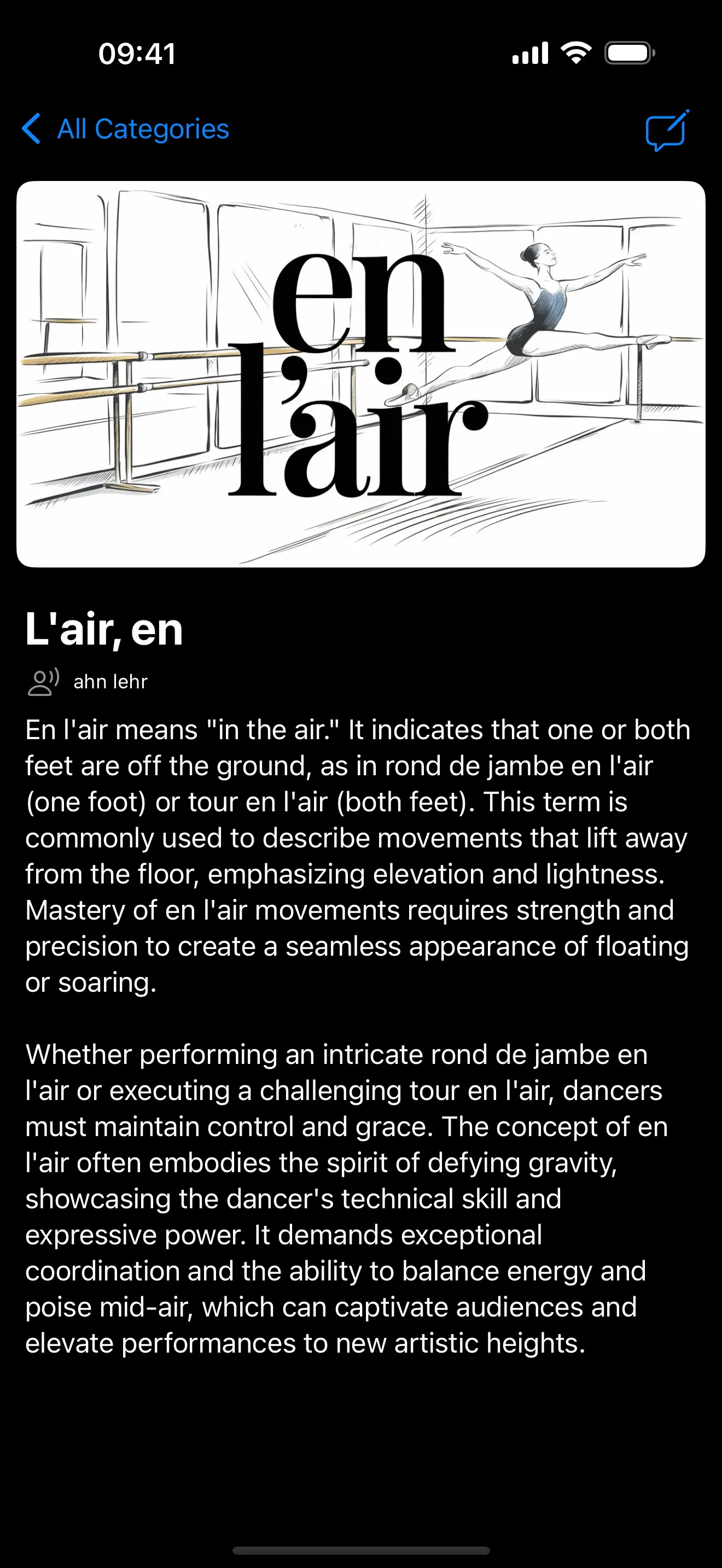 #7. BalletLingo (iOS) Podle: Matthew Bryce