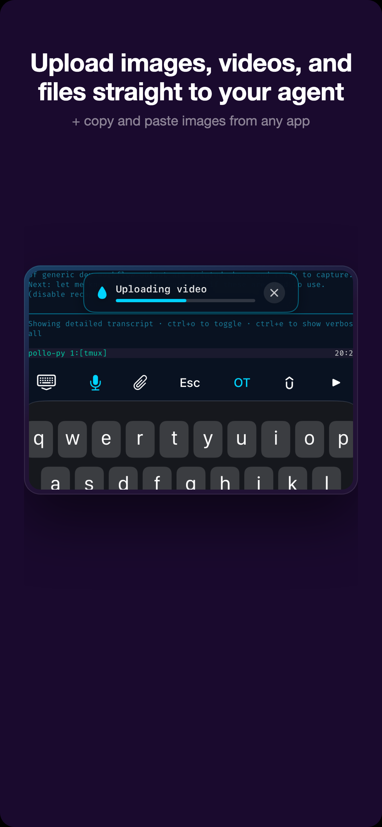 Shell Drop: AI Agent Terminal screenshot 4