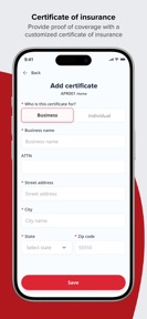Acuity Insurance screenshot