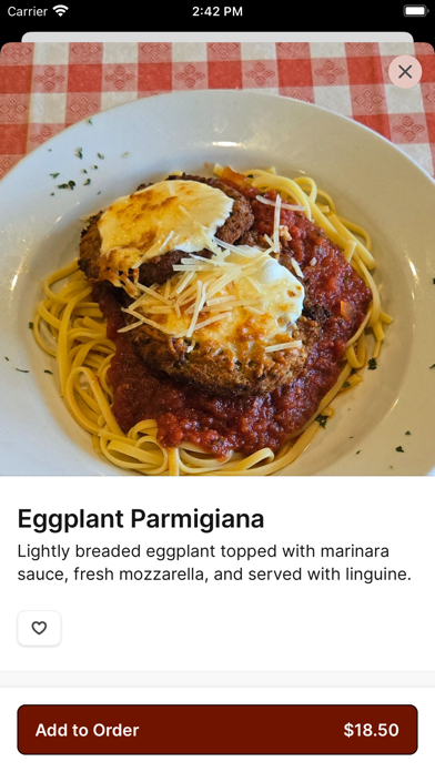 Pasta Pronto To Go iPhone screenshot 3 - Food & Drink app