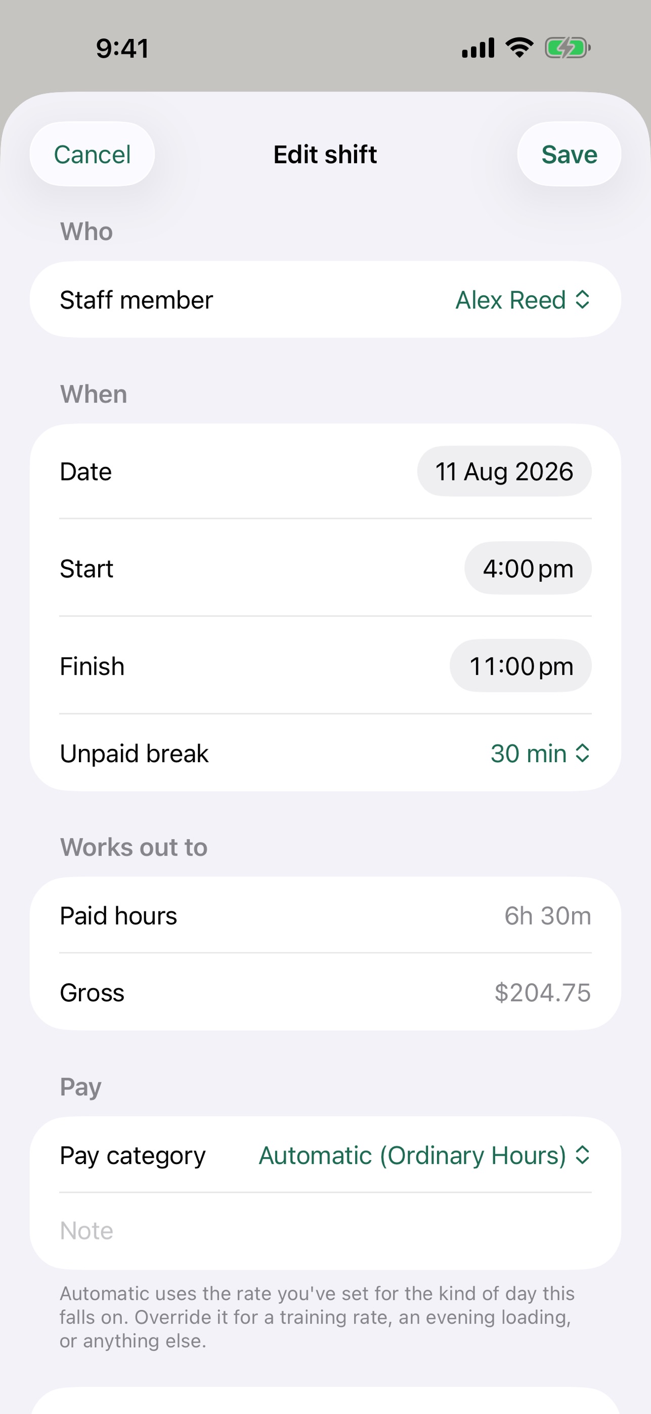 Screenshot 3 of PayPrep