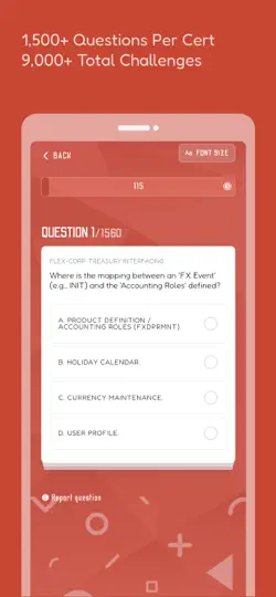 Flexcube Banking Prep: With AI iPhone Screenshot 3