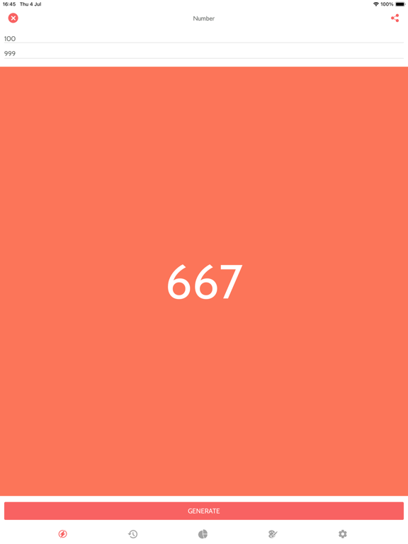 Screenshot #6 pour Random Generator - Picker