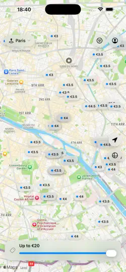 Capture d'écran de StoutMap sur iPhone 2