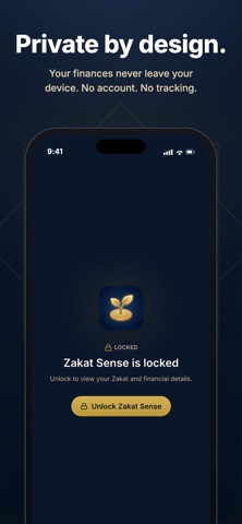 Zakat Sense iPhone screenshot