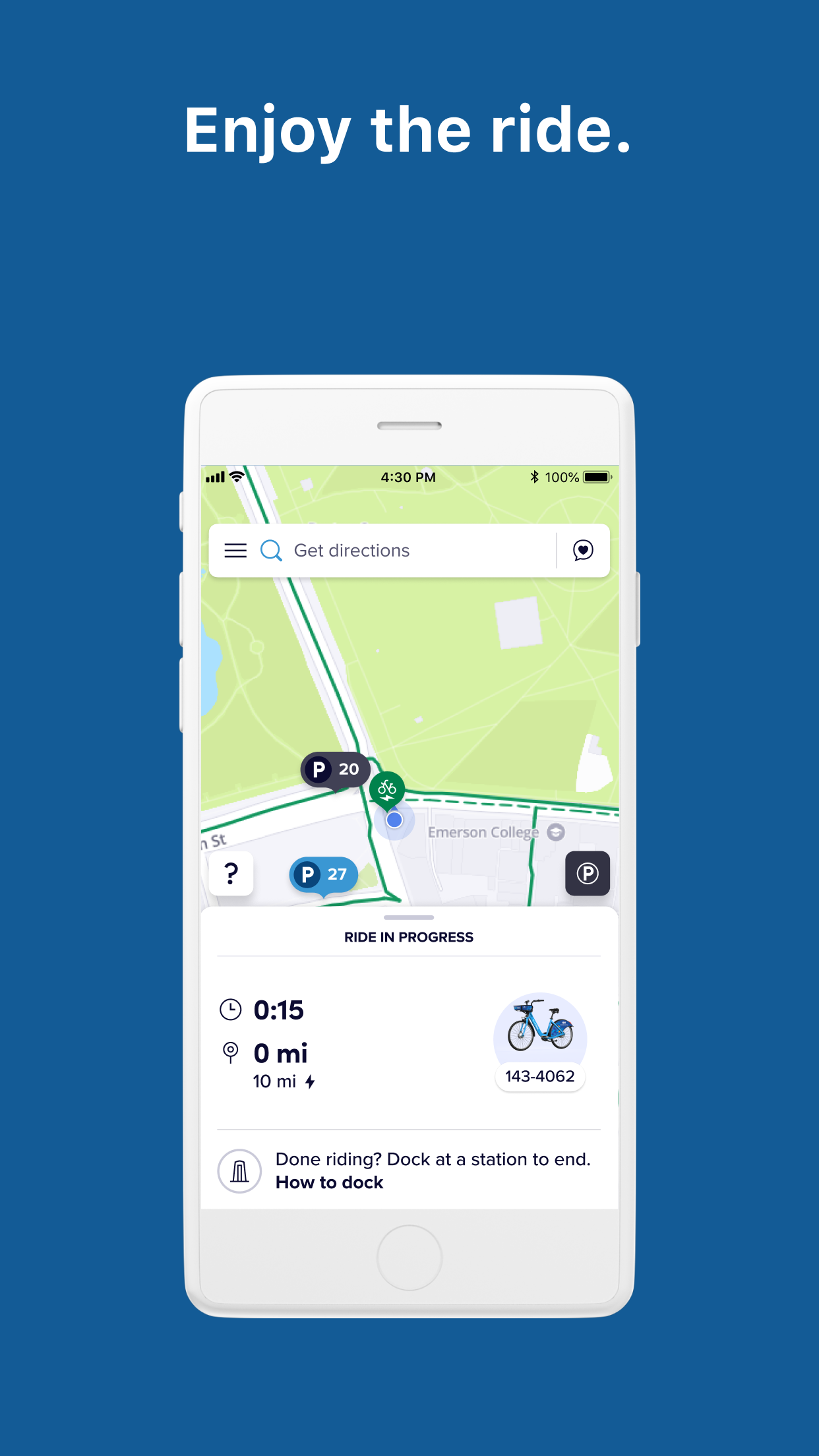 Bluebikes screenshot 5