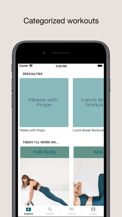 Saran Pilates Screenshot
