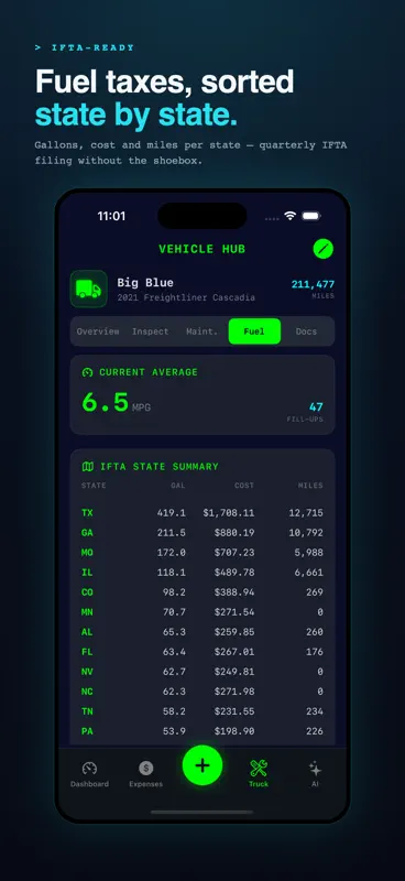 RIGLOG: Trucking Expense Log screenshot 9 of 10