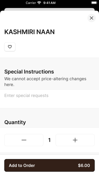 Himalayan Spice Frisco iPhone screenshot 4 - Food & Drink app