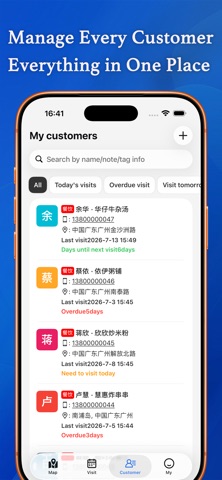 VisitFlow-Customer Visit & CRM Screenshot 3 of 3