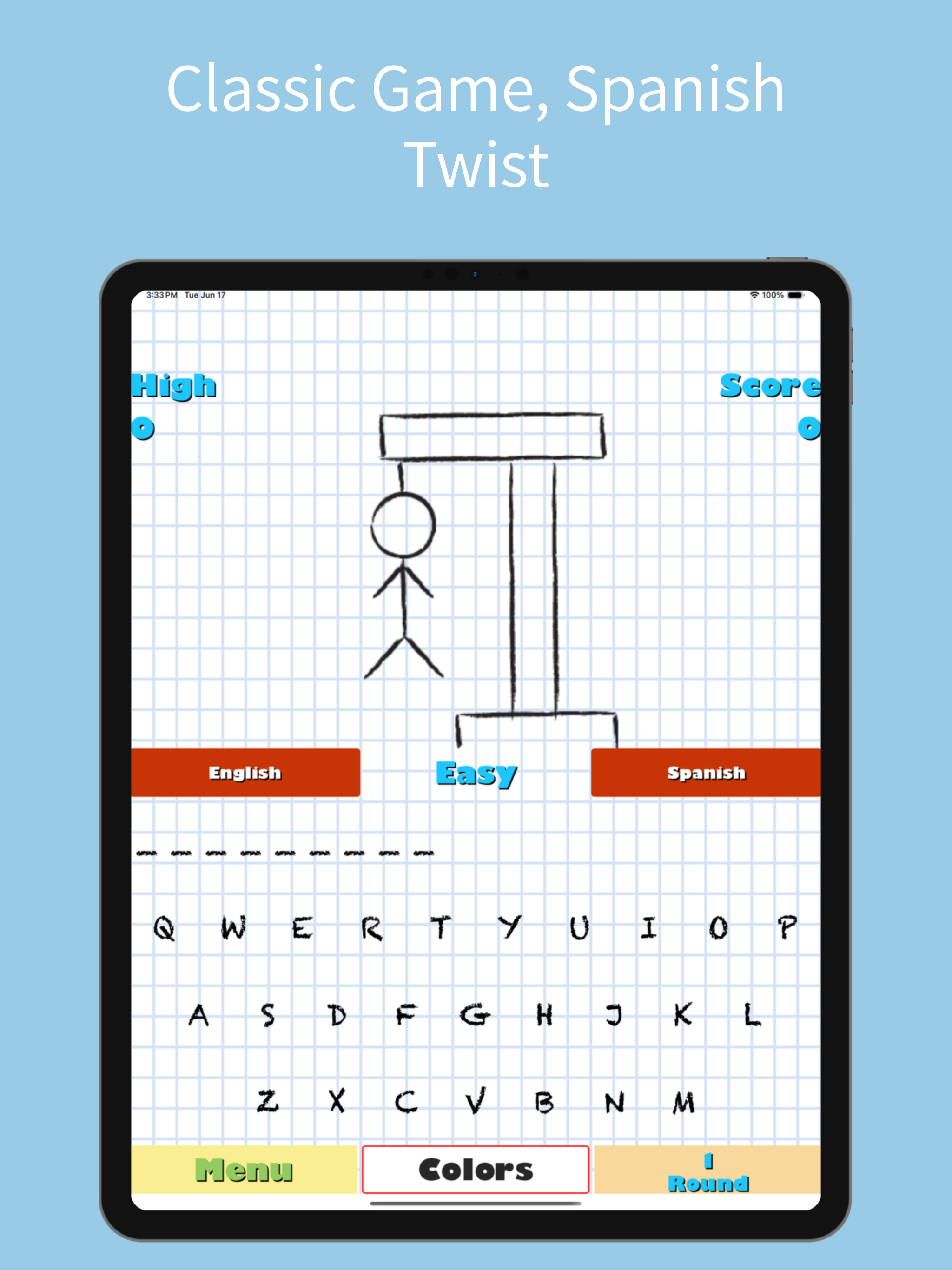 Hangman: Spanish Edition