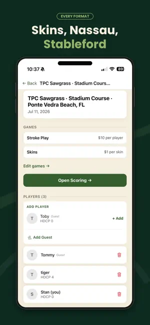 Stymie: Play Golf & Settle Up screenshot 3