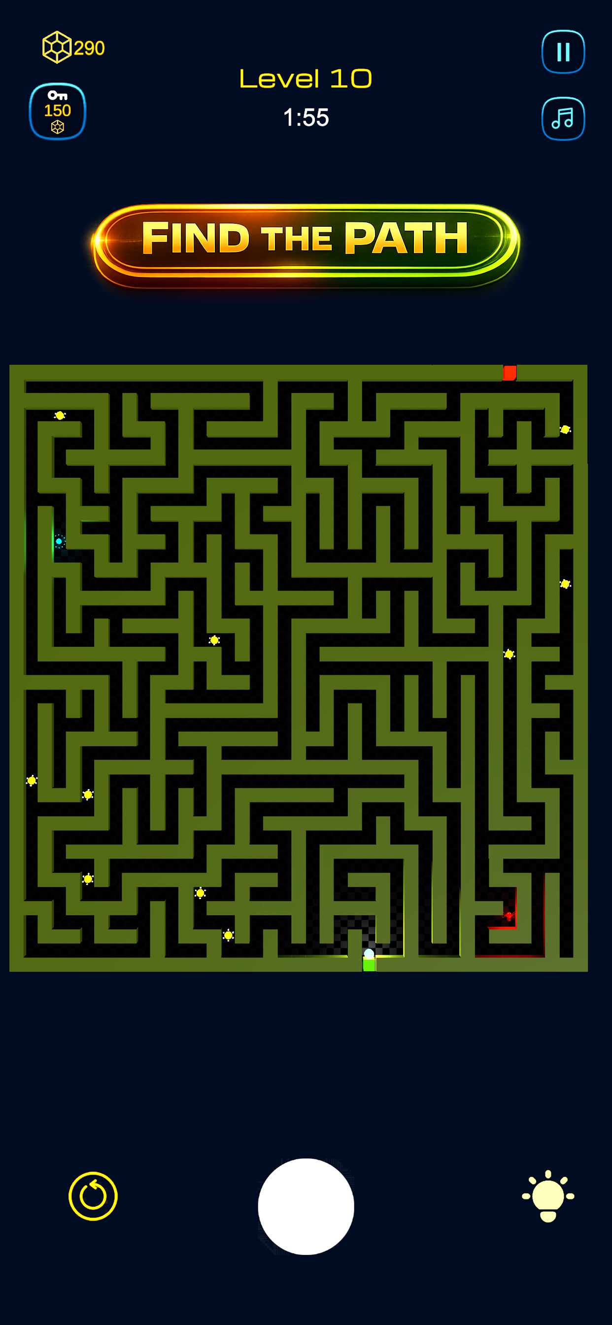 Glowo Maze screenshot 5