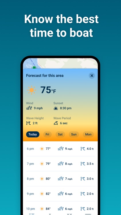 Wavve Boating: Marine Boat GPS screenshot-4