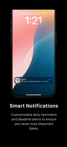 MyDTV - Visa Reminder & Alerts screenshot