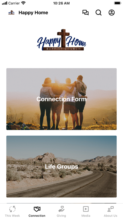 Happy Home Baptist Church Screenshot