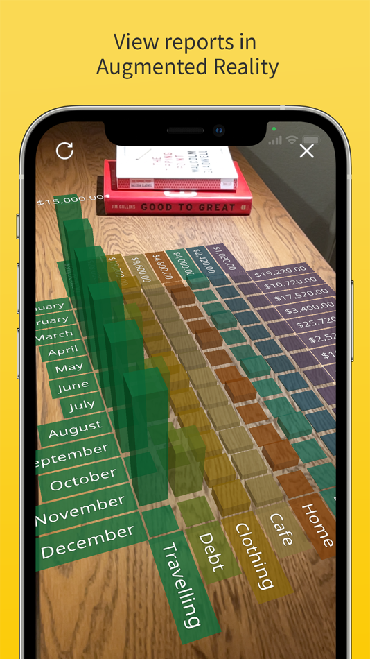 #6. Money Pro: Personal Finance AR (iOS) Przez: iBear LLC