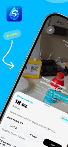 Sipwise AI Water Tracker screenshot