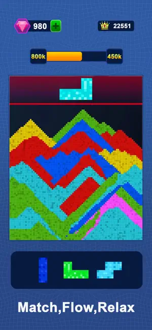 Sand Block Puzzle Blast Game screenshot 1