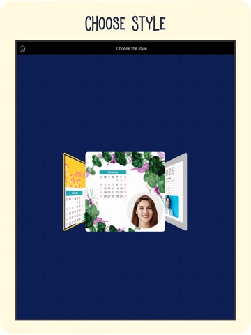 New Year Calendar iPad screenshot