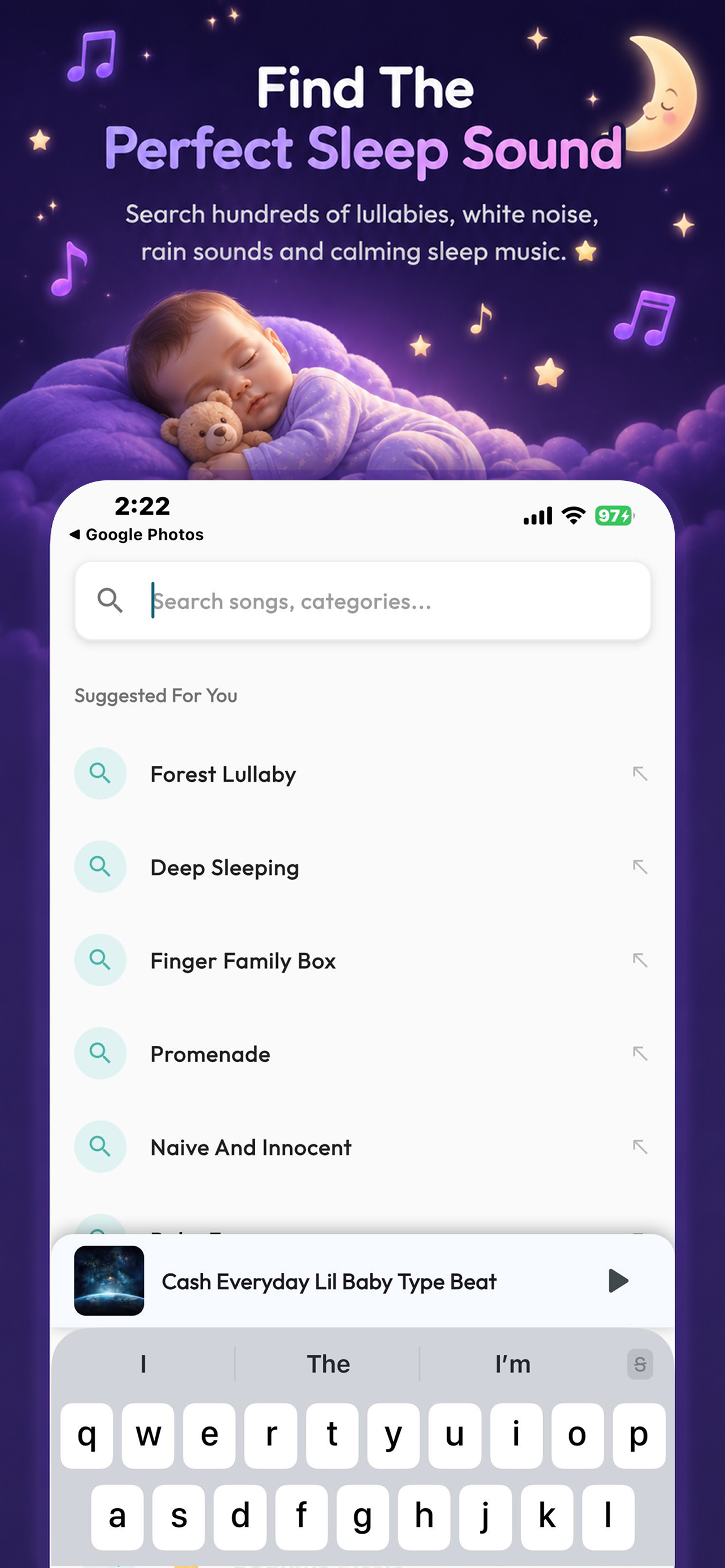 Baby Sleep Sounds & Lullabies screenshot 7