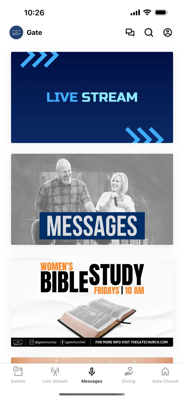 Screenshot #3 pour Gate Church - AZ