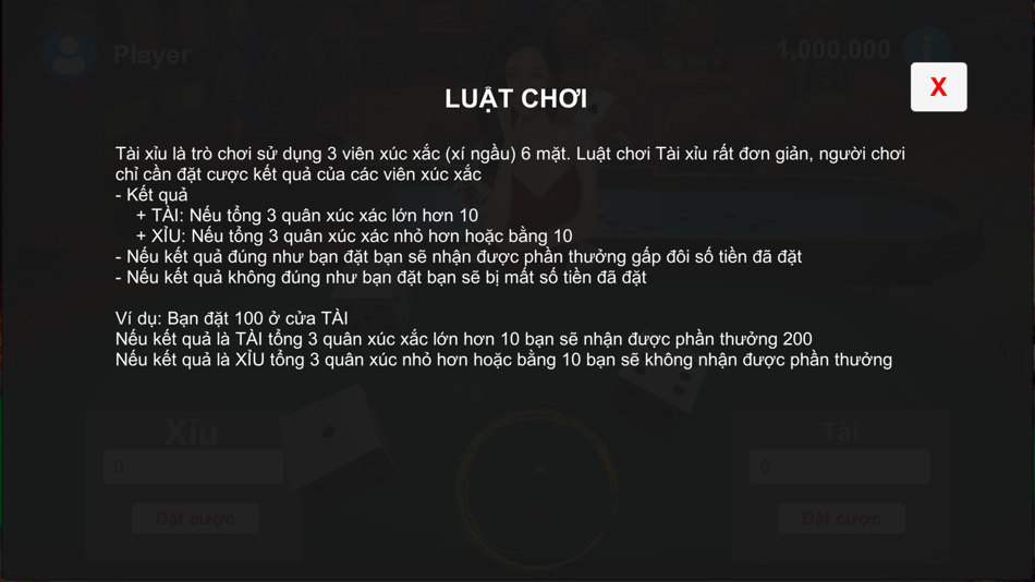 #4. Tài Xỉu 3D (iOS) Podle: Tsoft wave