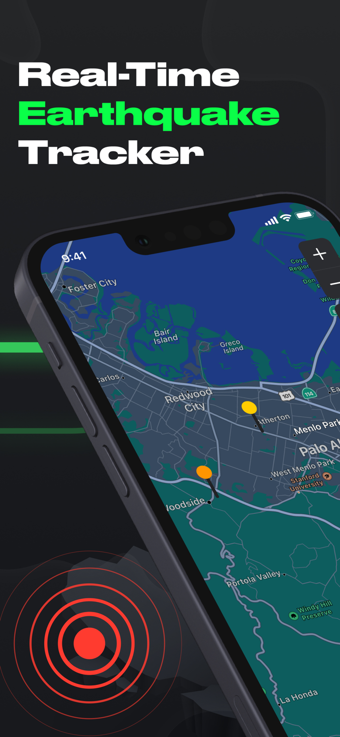 Earthquake tracker - SeismiQ