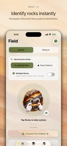 Rock & Gem Identifier: Rockly Screenshot 1 of 6