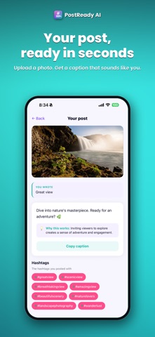 PostReady AI screenshot