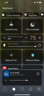 Control4 screenshot 2