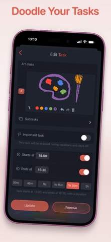 Todoable: Family Calendar iPhone screenshot