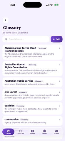 My Citizenship Test Australia iPhone screenshot