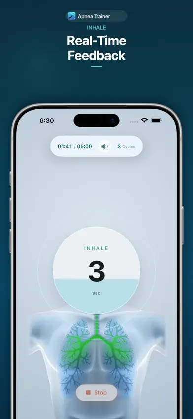 Apnea Trainer screenshot 2