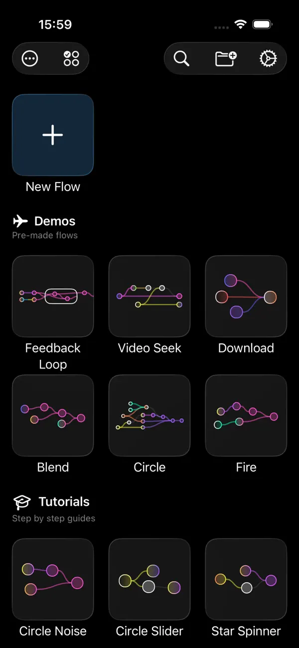 #5. Flow Nodes (iOS) Ved: Anton Heestand