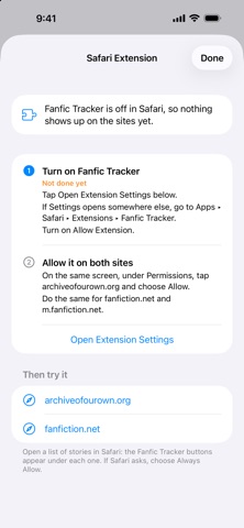 FanFiction Tracker screenshot 4