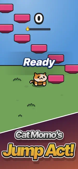 Momo Jump - Infinite Stairway screenshot 1