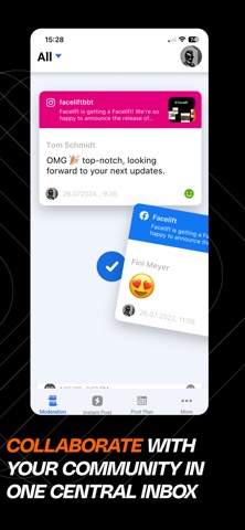 Facelift iPhone screenshot