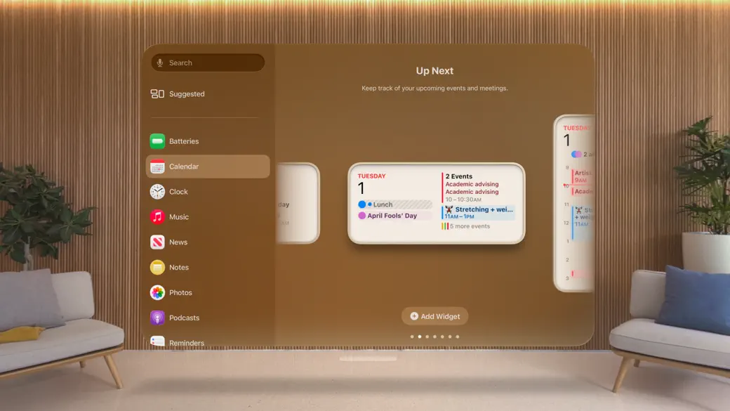 #1. Widgets (iOS) 由: Apple