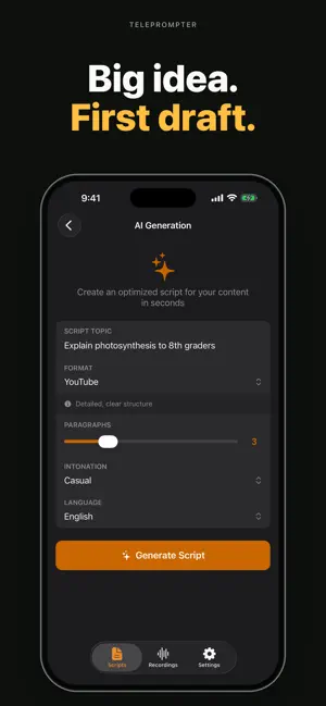 Teleprompter • Video Recorder screenshot 3