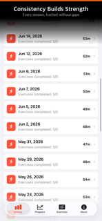 RepWatch Workout screenshot 2
