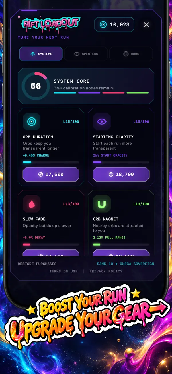 BooBuster: Neon Ghost Runner screenshot 4