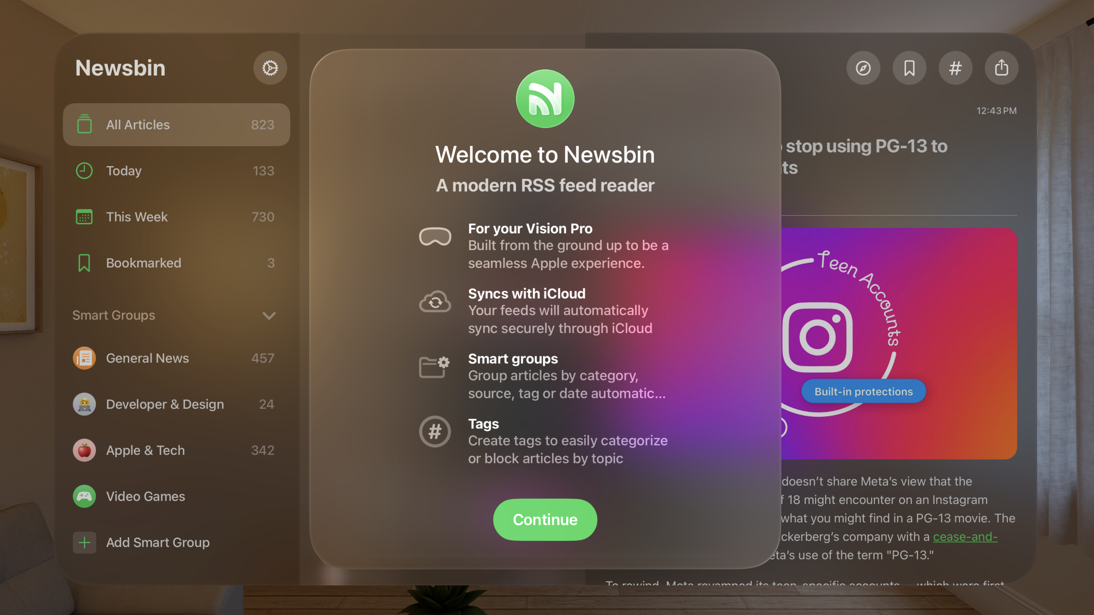 Newsbin: RSS Feed Reader screenshot 31