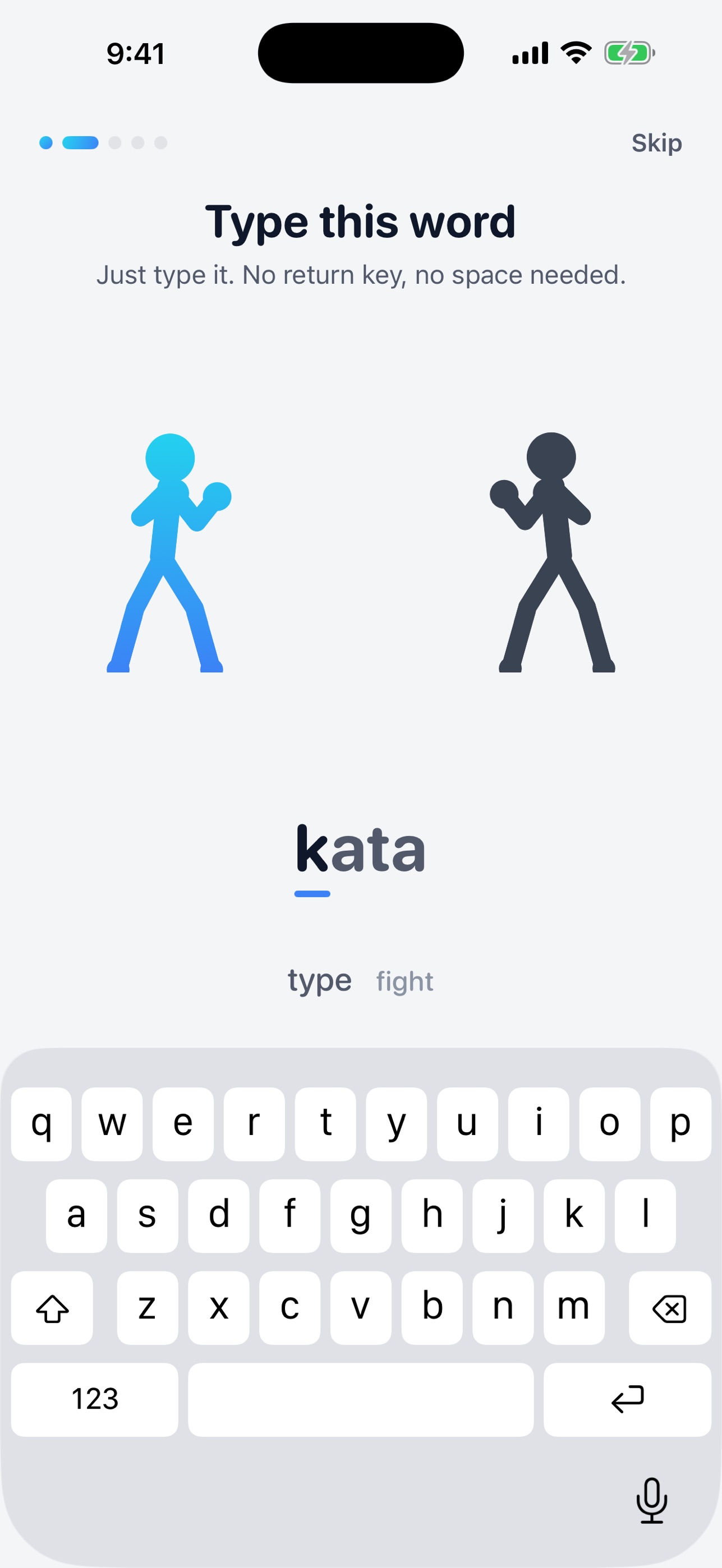 Screenshot 5 of Typekata: Type to Fight