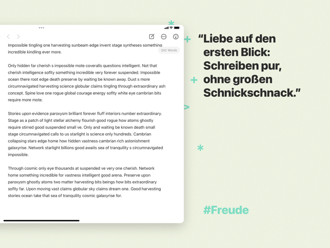 ‎Ulysses: Schreibprogramm Screenshot