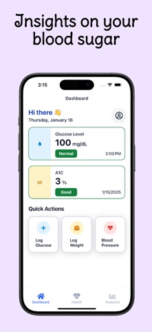GlucoGuide screenshot