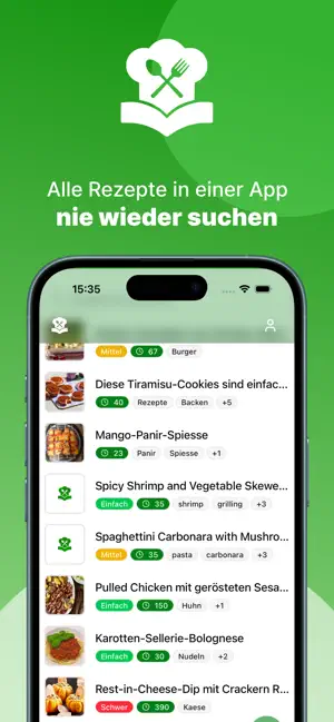 Claudi's Recipes - Kochbuch screenshot 1